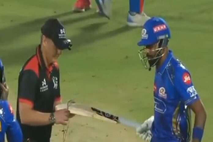 Hardik Pandya Bat Check IPL 2025 Hardik Pandya Bat Check IPL 2025
