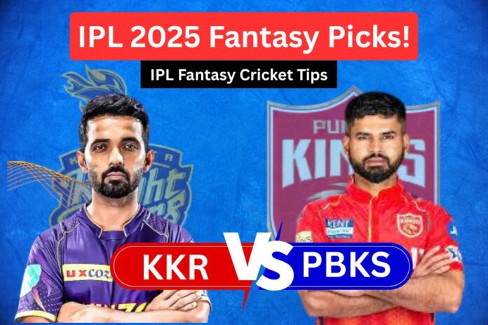 KKR vs PBKS Dream11 Prediction