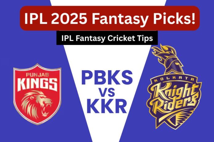 PBKS vs KKR Dream11 Prediction