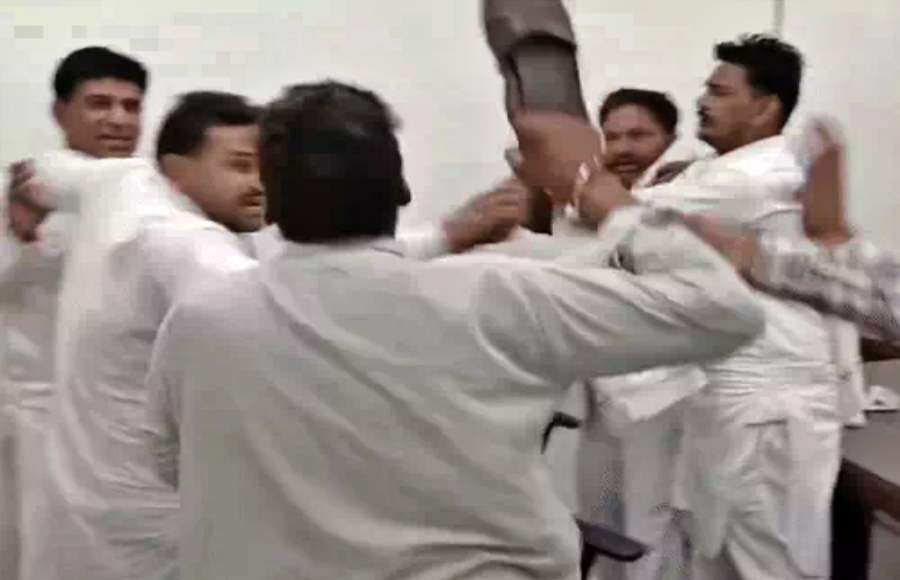 BJP leader thrashed in Haryana