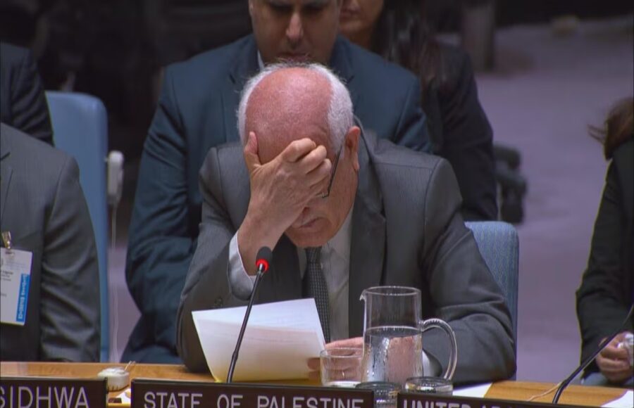 Palestinian Envoy Cries in UN - Gaza Ceasefire | NationalBreaking.com
