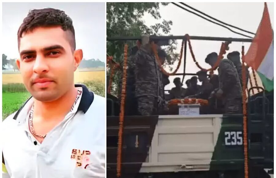 Haryana Soldier Martyred in Jammu and Kashmir, Brother Performs Last Rites