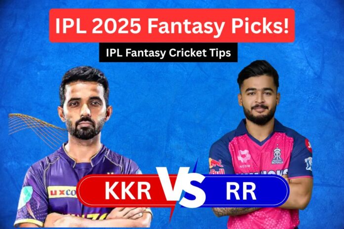 KKR vs RR Dream 11 Prediction