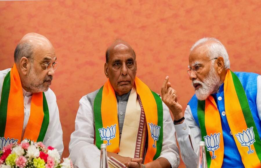 PM Modi Rajnath Singh meeting High Level Meeting