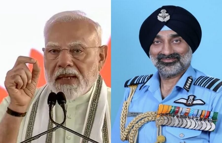 Air Chief Marshal AP Singh meets PM Modi over border tensions