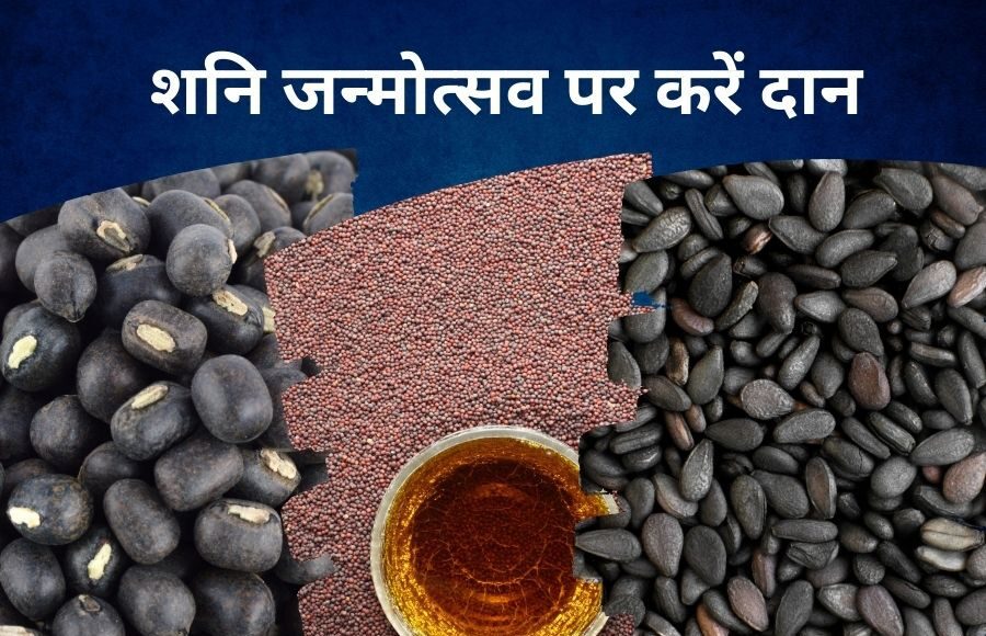 Devotees performing rituals and donations on Shani Jayanti 2025