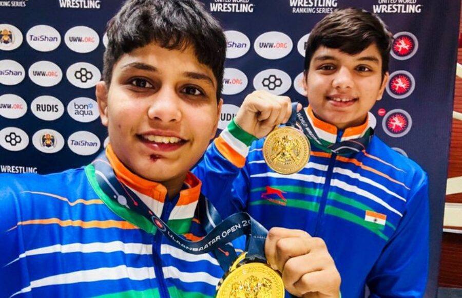 Indian Wrestlers Win Gold at Mongolia Ranking Series - Wrestling News | NationalBreaking.com