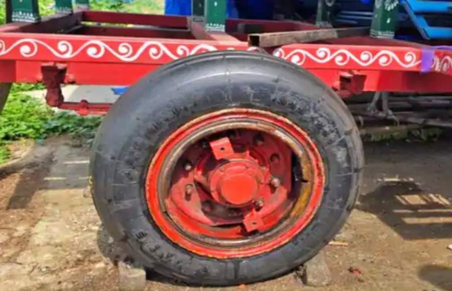 Jagannath Rath Yatra Sukhoi Jet Tyres