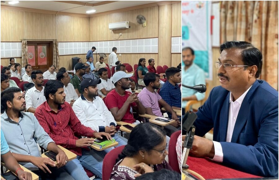 KTU and Press Club Raipur Organize Career Guidance Camp on Media and Communication Education