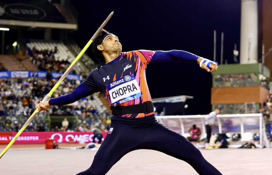 Neeraj Chopra Leads Paris Diamond League - Neeraj Chopra | NationalBreaking.com