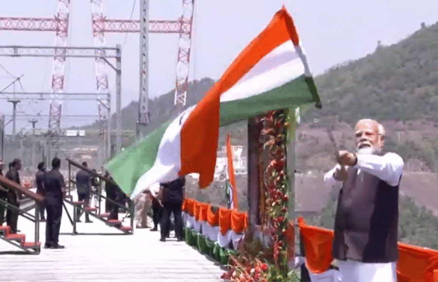PM Modi Inaugurates Chenab Rail Bridge - Pakistan Message | NationalBreaking.com