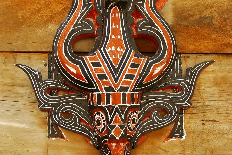 Traditonal decoration That Bring Bad Luck at Entrance