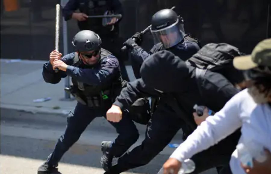 Los Angeles violence over immigration policy, Trump deploys troops