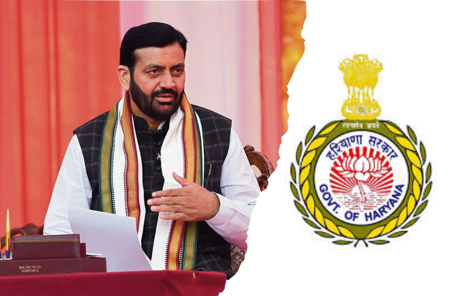 Haryana Government action on state emblem misuse