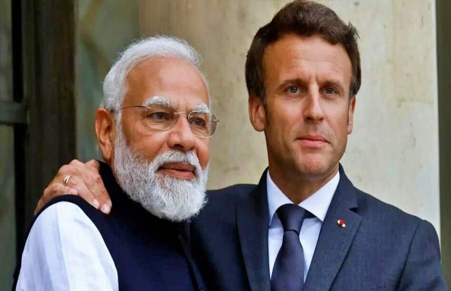 PM Modi Macron Talk