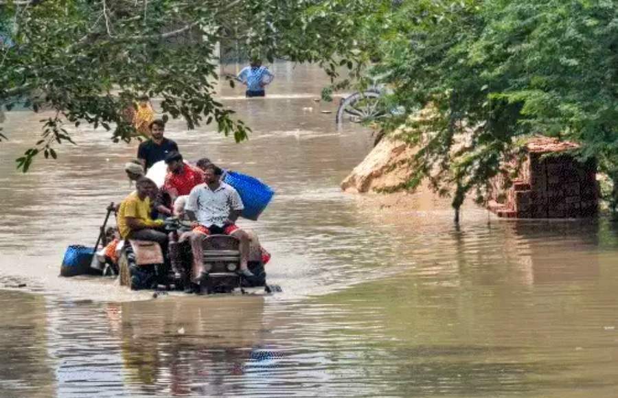 Yamuna water level in Delhi